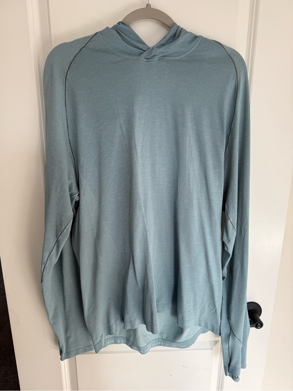 Kuhl Men's Hooded Long-Sleeve Shirt in Soft Blue - Picture 1 of 3